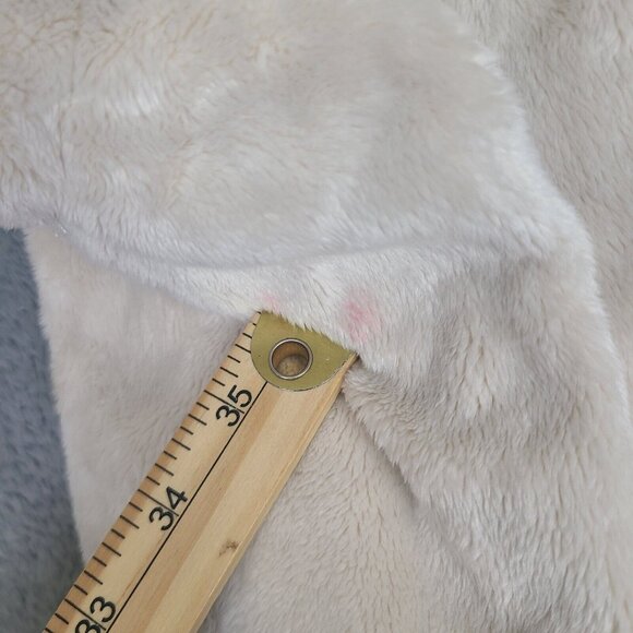 The North Face Cream Neutral Fluffy Furry Fleece Vest Size M - Picture 8 of 8